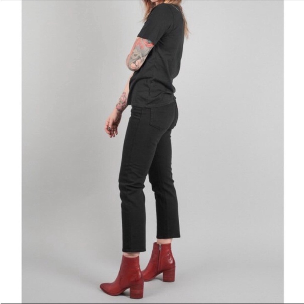 $428 Frye Flynn Short Cognac Tan Real Leather Zipper Block Heel Ankle Booties - Picture 2 of 9